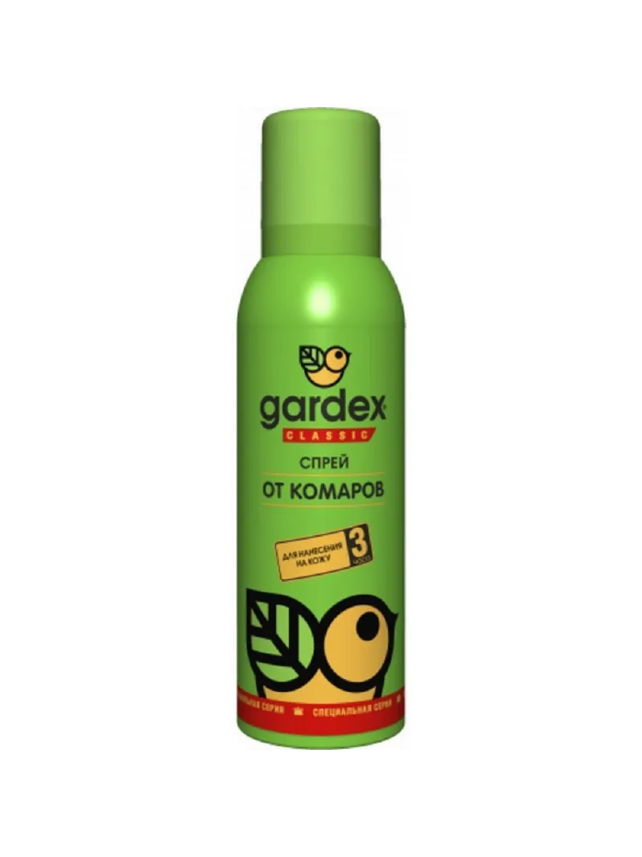 Gardex Спрей от комаров 100мл Gardex Classic(1*6=6) 136