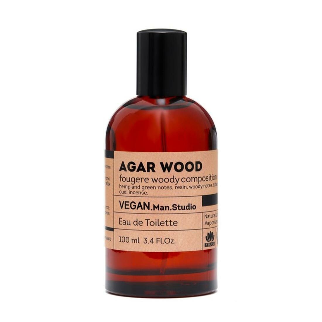 Туалетная вода мужская Vegan Man Studio Agar Wood, 100 мл 9893773
