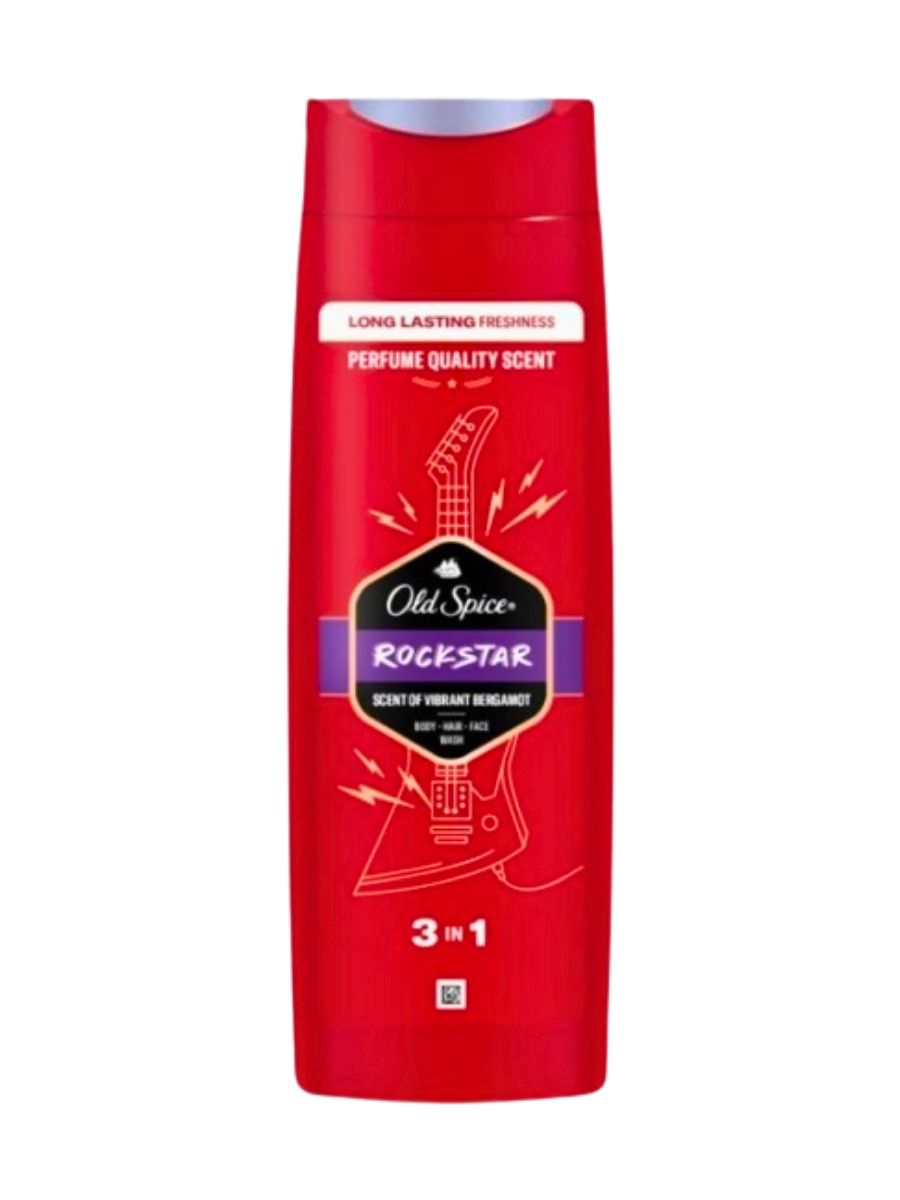 Гель для душа МУЖСКОЙ "Old Spice" (400 мл) RockStar (6 шт/ящ)
