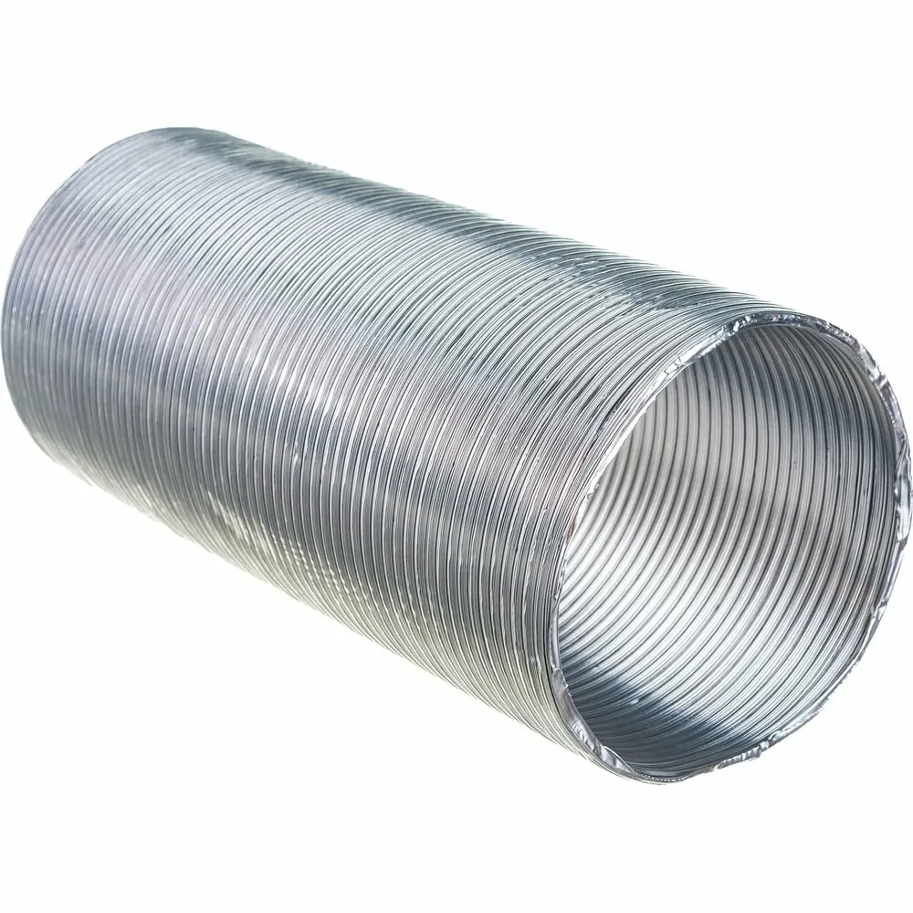 Воздуховод гибкий алюминиевый гоф,d= 150mm L до 3м(8)