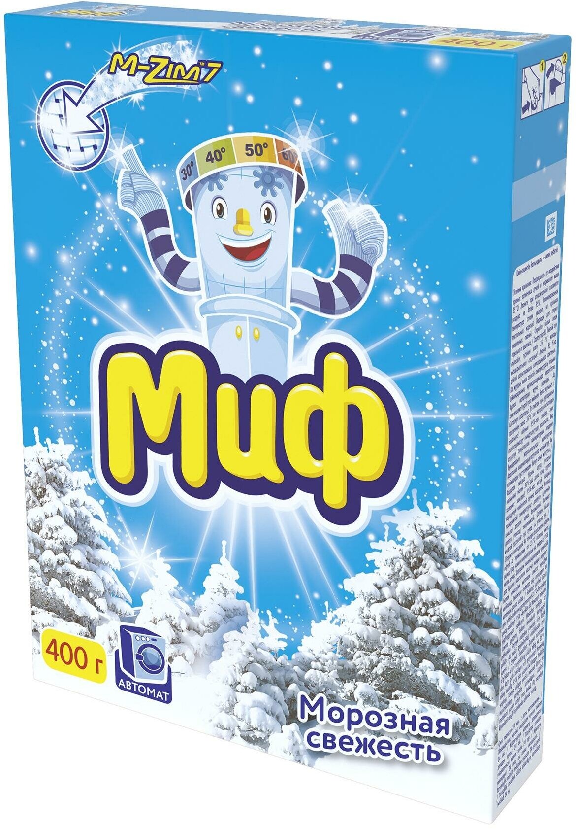 Стиральный порошок "МИФ" АВТОМАТ (4 кг) Морозная Свежесть (1 шт/ящ)