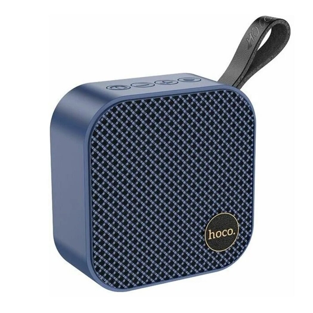 колонка BT speaker hoco HC22 квадрат в руку с ремешком