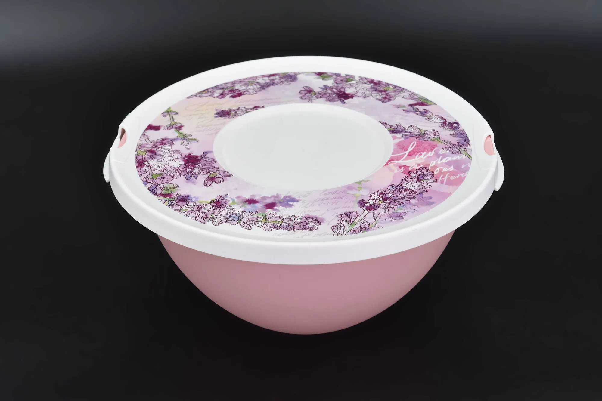 Миска с крышкой Lavender 1л