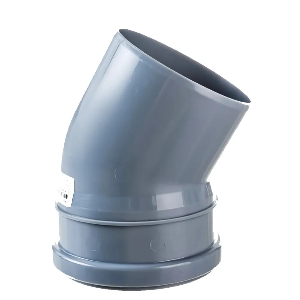 Колено D 110x90 град. полипропилен серый (15шт) Flextron