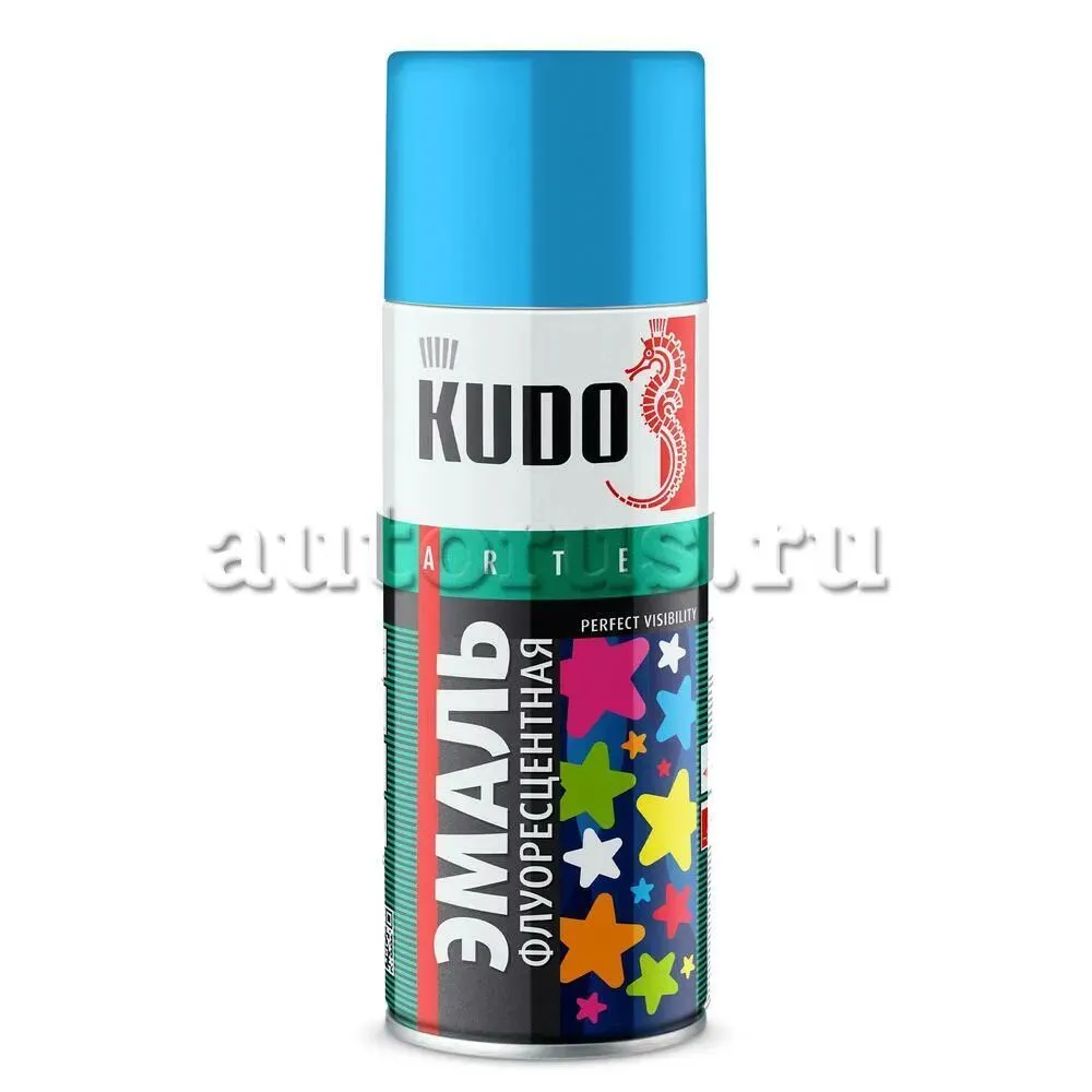 KU-1202 Эмаль флуоресцентная голубая