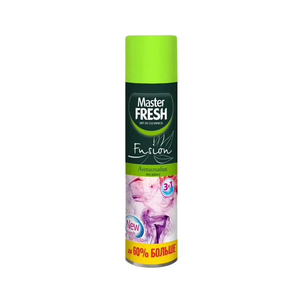 Освежитель воздуха "Master Fresh Fusion" (300 мл) Антитабак (24 шт/ящ)