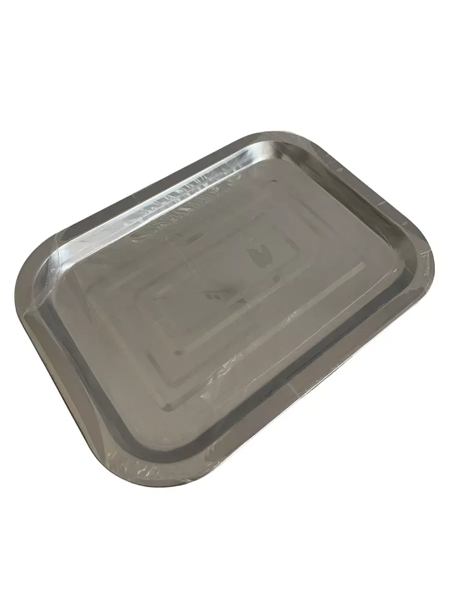 Поднос из нерж. прямоуг.36*27*2см AST-002-ПВ-36