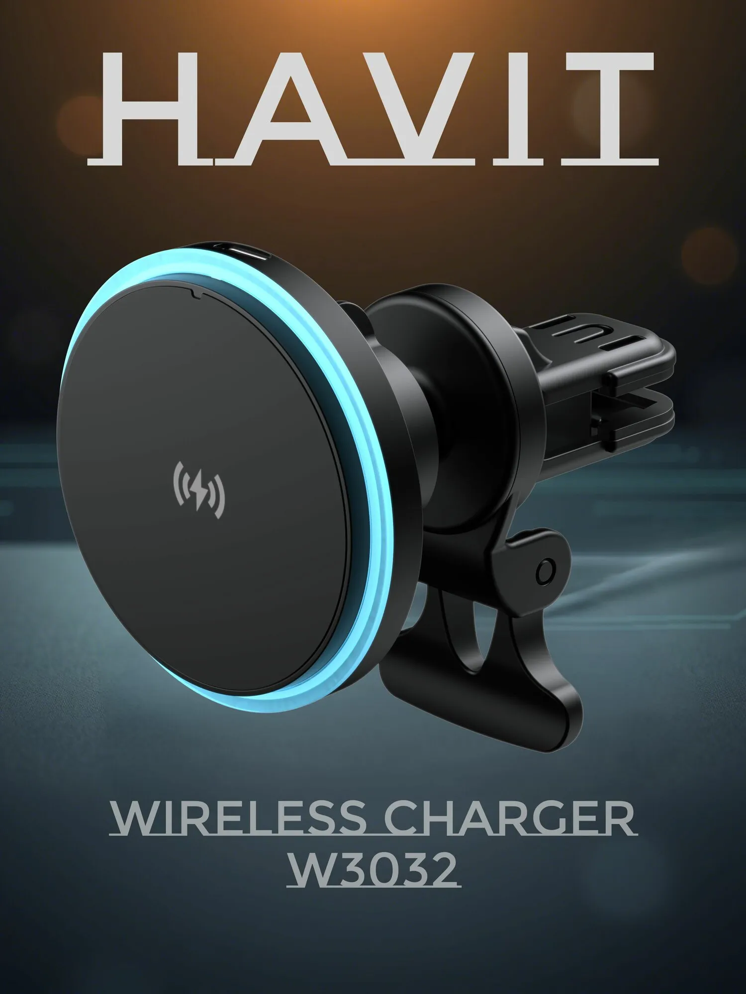 Беспроводное ЗУ Havit W320 Black