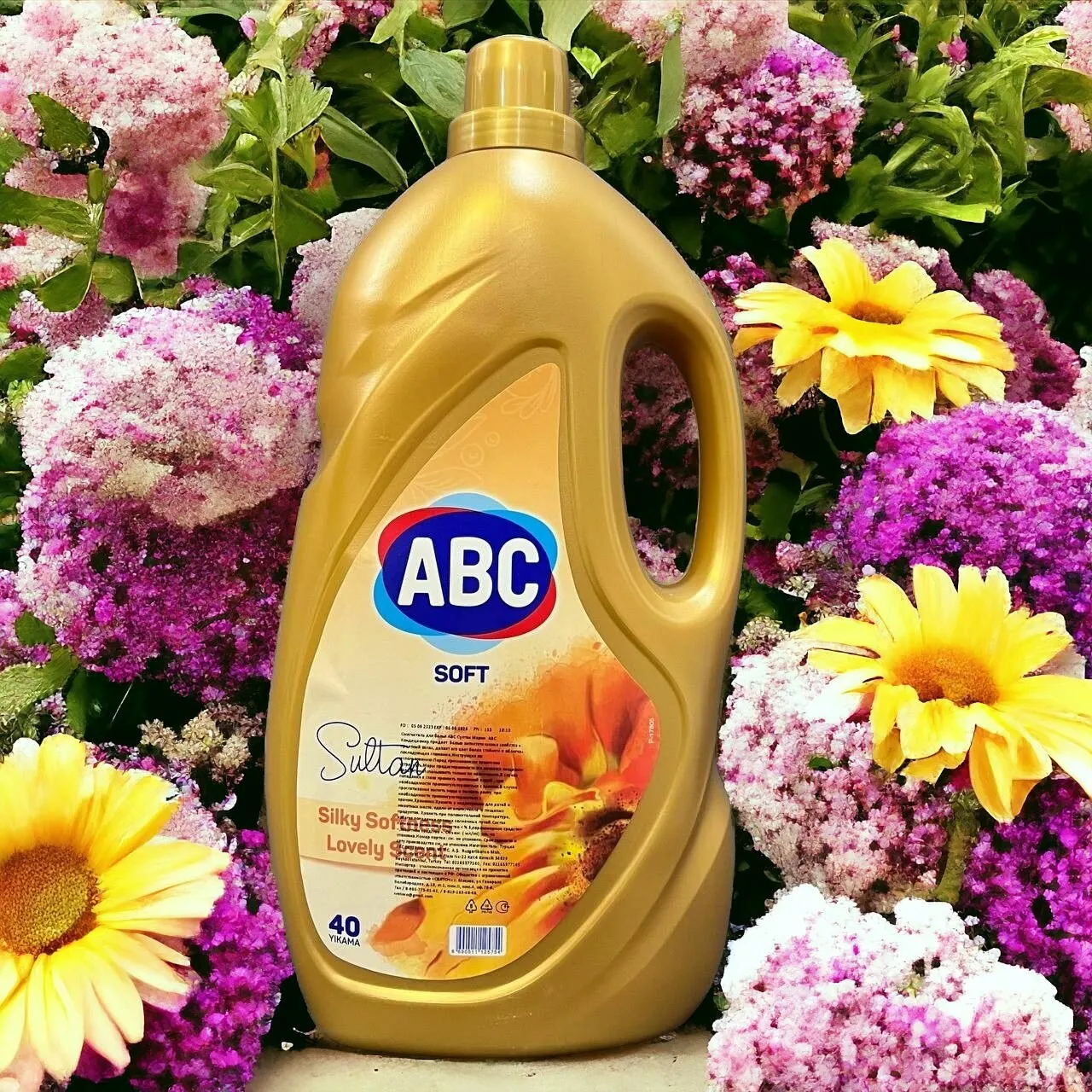 Кондиционер для белья ABC в ассортименте 4л x 4