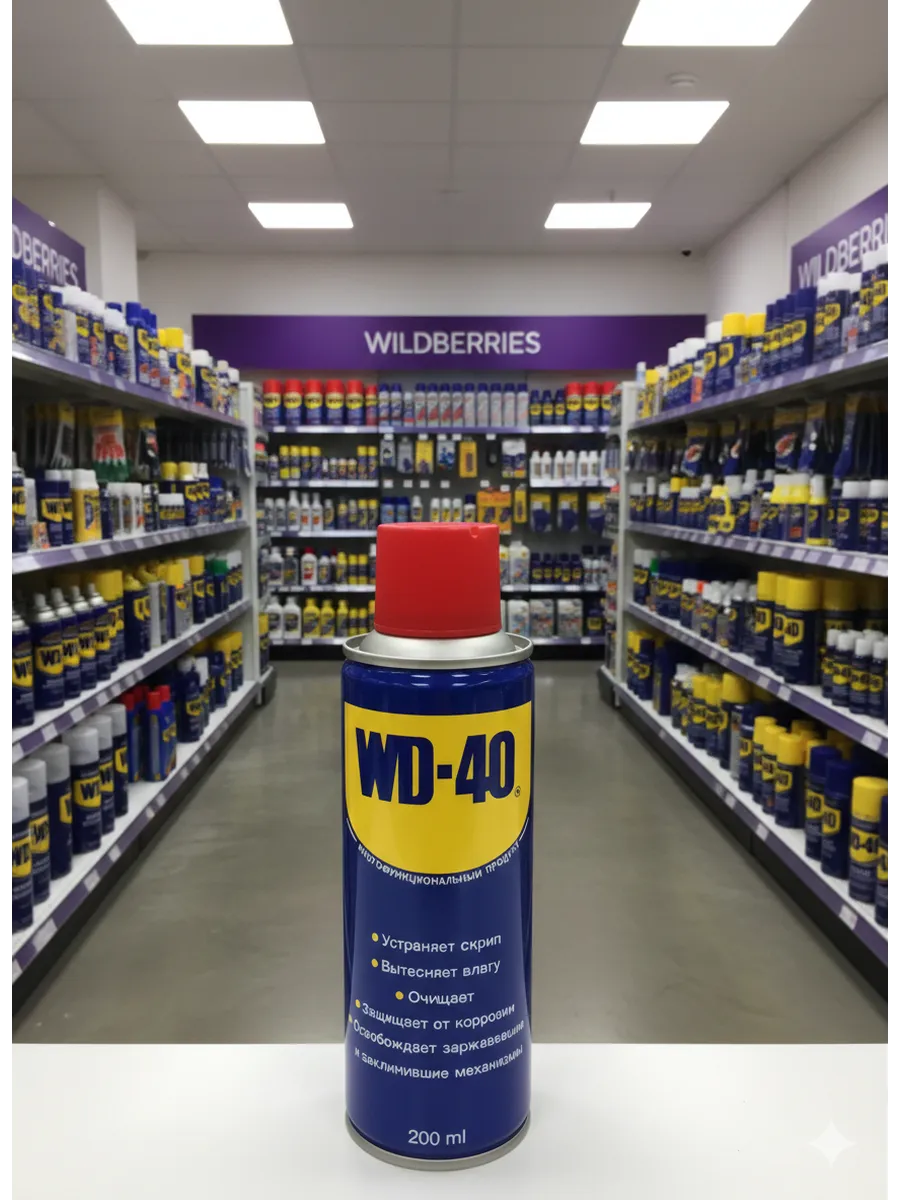 WD-40 200мл 24/144 шт