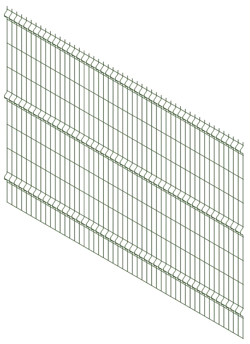 Панель ПРЕГРАДА V3 2530*1730 яч.55х200 3,0мм Zn+ПП RAL6005