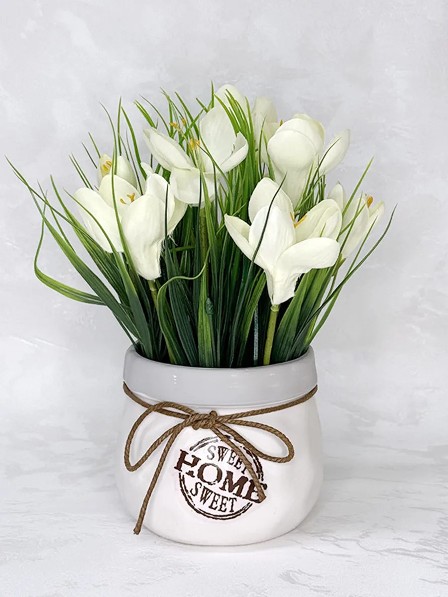 Композиция в кашпо HOME