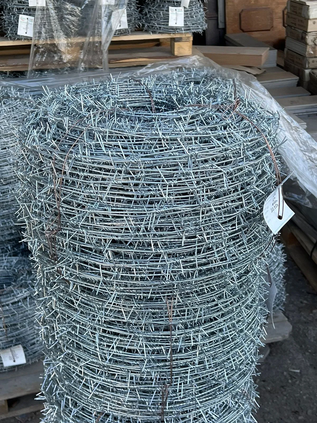 ПРОВОЛОКА КОЛЮЧАЯ ОЦ. 2,8(2,0) 100 м бухта