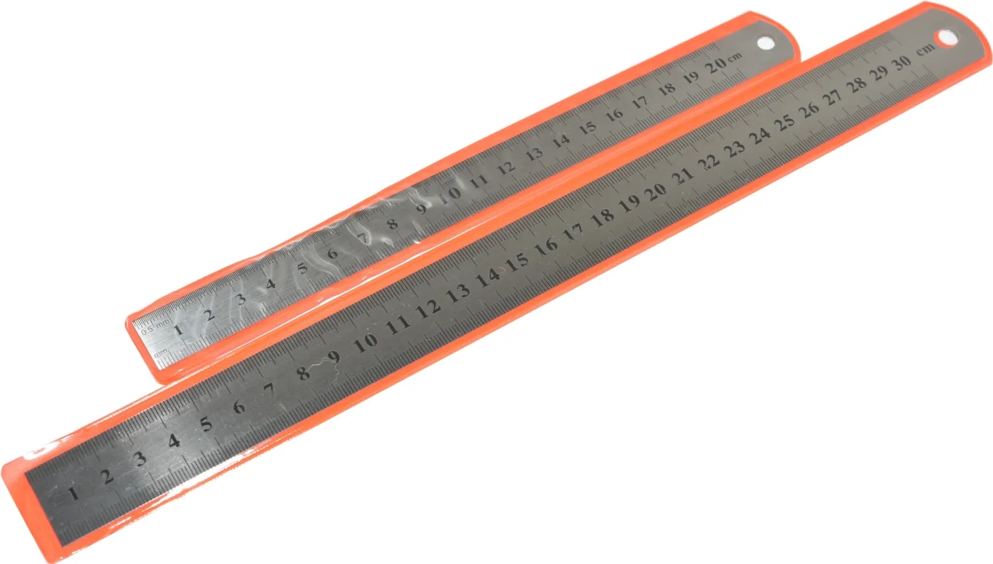 Линейка металлическая 20 см в AR-20/META/чехле AR-20;МЕТАЛЛ