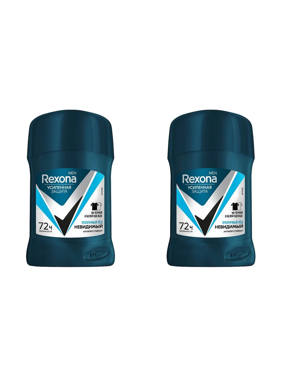 Дезодорант МУЖСКОЙ "Rexona" РОЛИК (50 мл) Невидимый / Прозрачный лёд (6 шт/ящ)