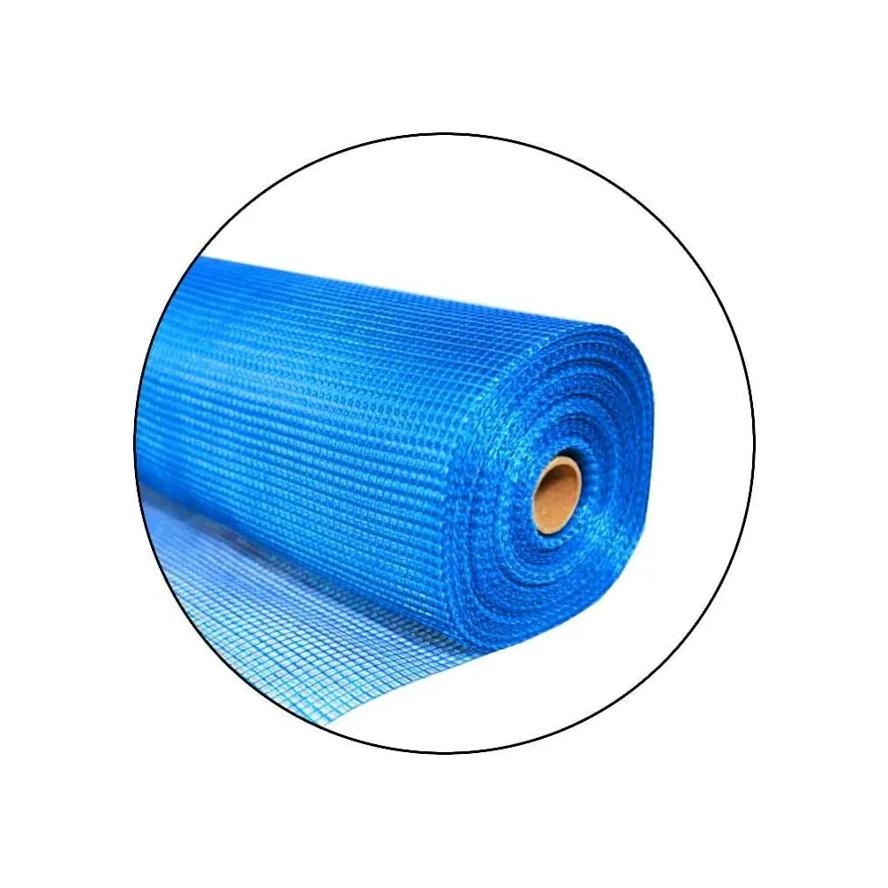 Сетка фасад Fiberglass Standart 160 Синяя(50 кв.м)