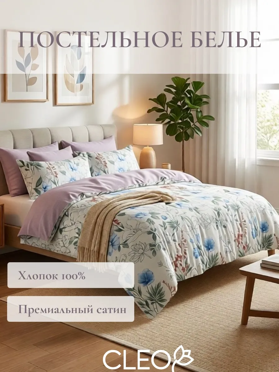 КПБ сатин AB *Candis Life*1,5