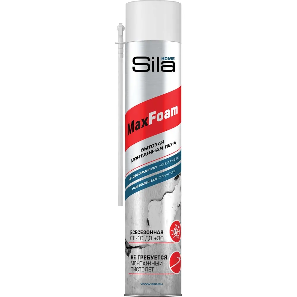 пена монтажная бытовая Sila home 750l