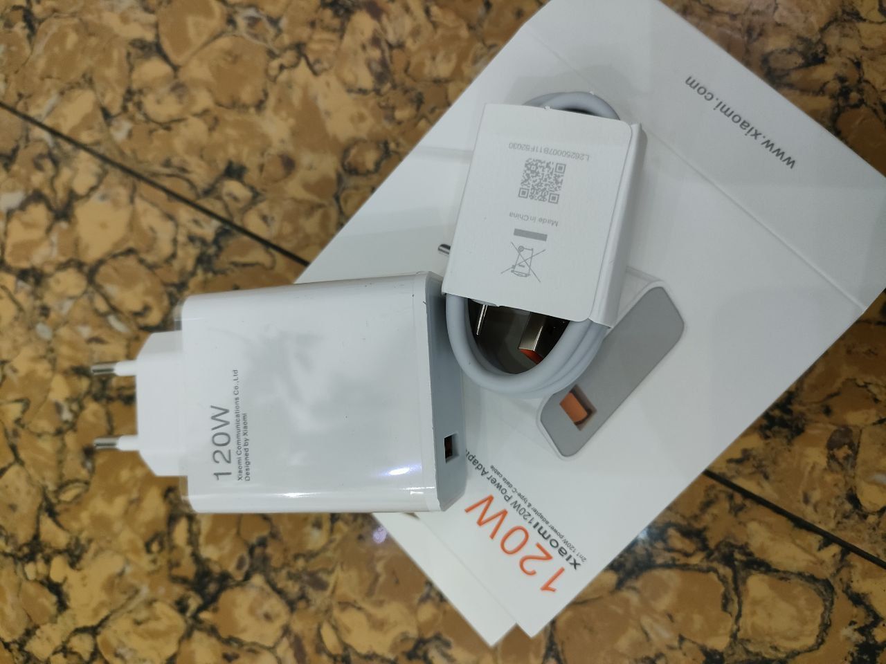сетевое зар. устр-во с каб. TC xiomi 120w (1USB) в упак