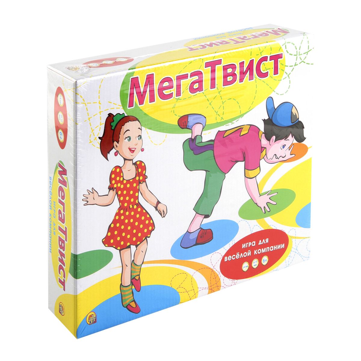 Игра "Мега Твист" Рыжий кот, 6+, ИР-0065
