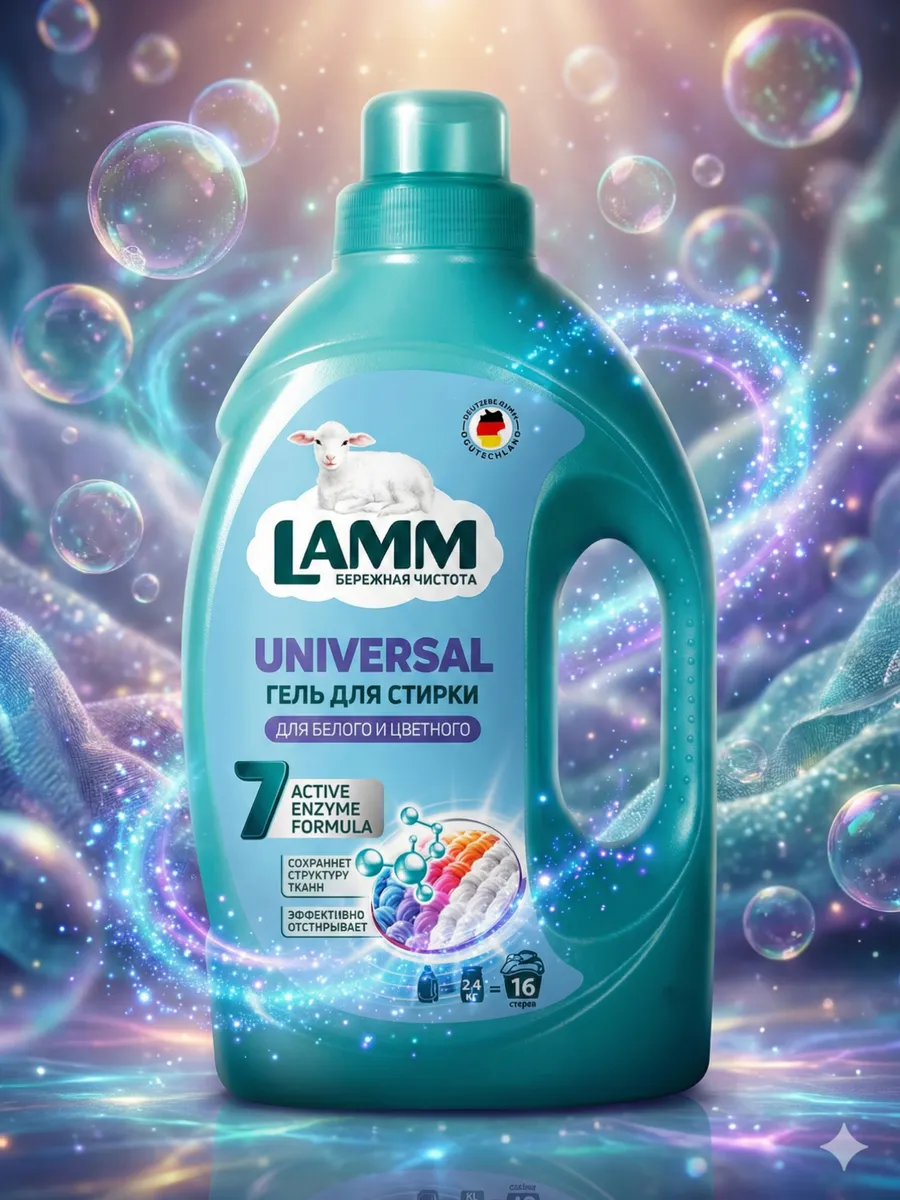 Гель для стирки Lamm Universal 1,04л кор(8)