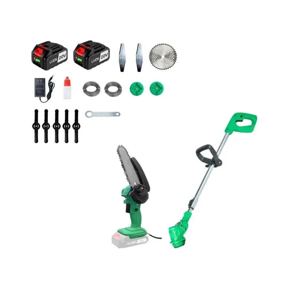 Набор аккумуляторного инструмента Zitrex (GreenGut 20, GreenSaw 20 Extra Power) 2в1, 2*2.0Ач