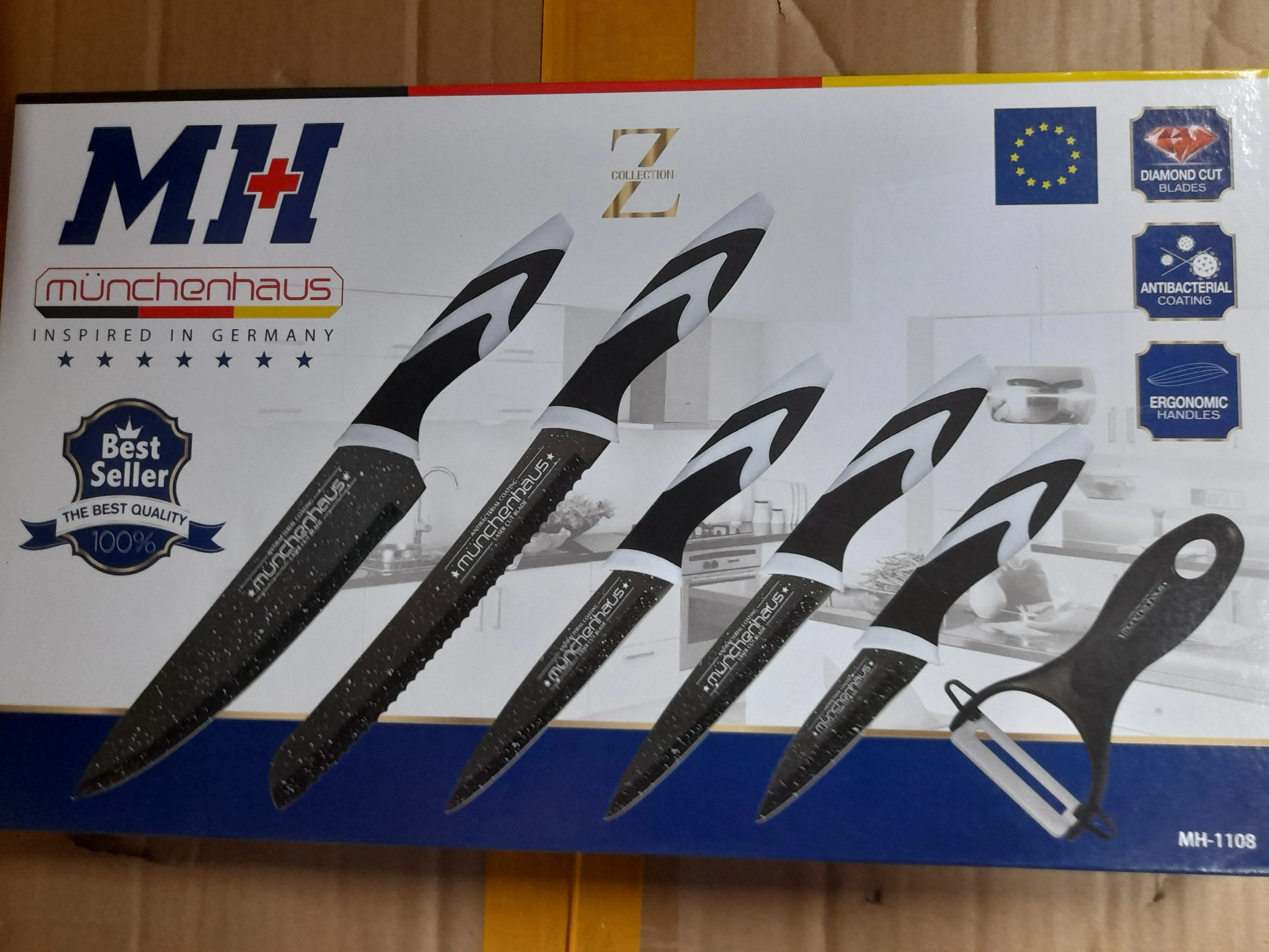 Набор ножей 6шт. F-35 (240)