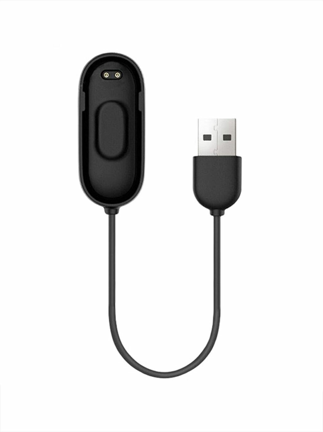 Кабель зарядки Xiaomi Mi Band 4 20см 1A (black) (103202)