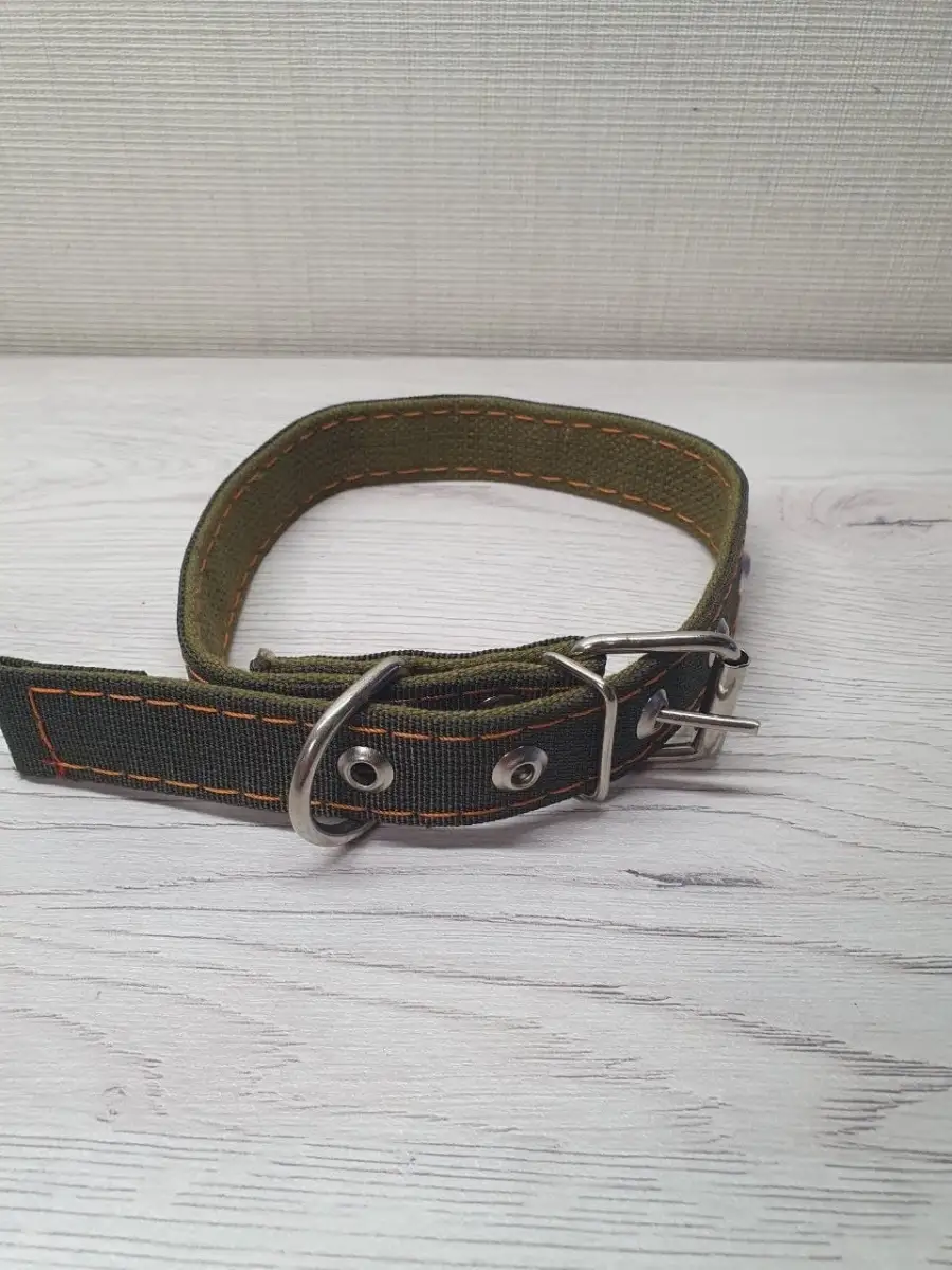 Ошейник 25*500 капрон двойной цветн. (5)