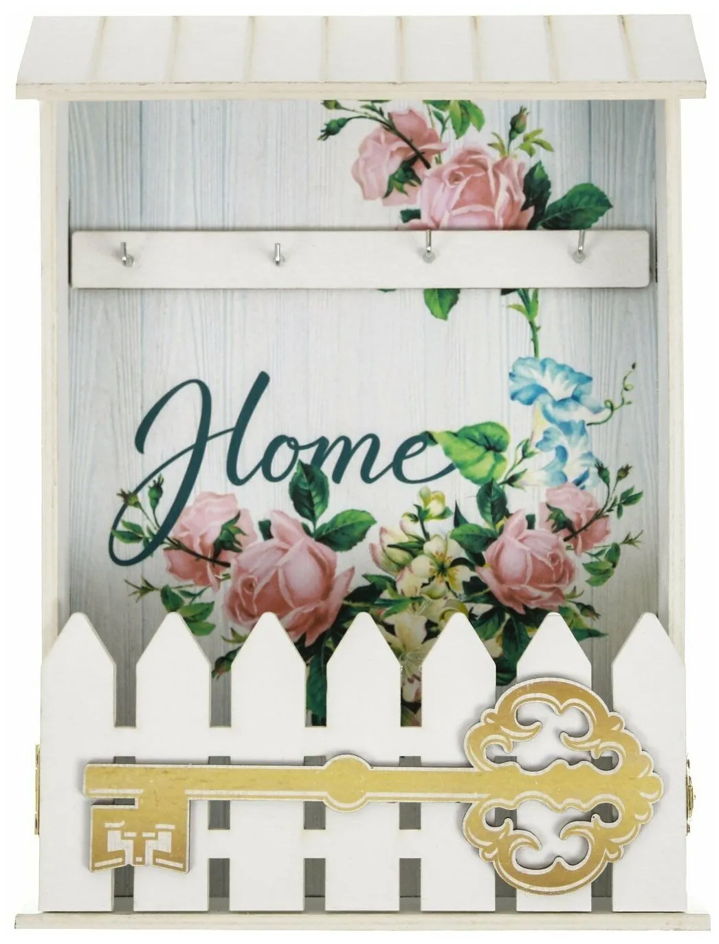 Ключница "Home" цветы, 22,5 х 30,5 х 5,7 см.