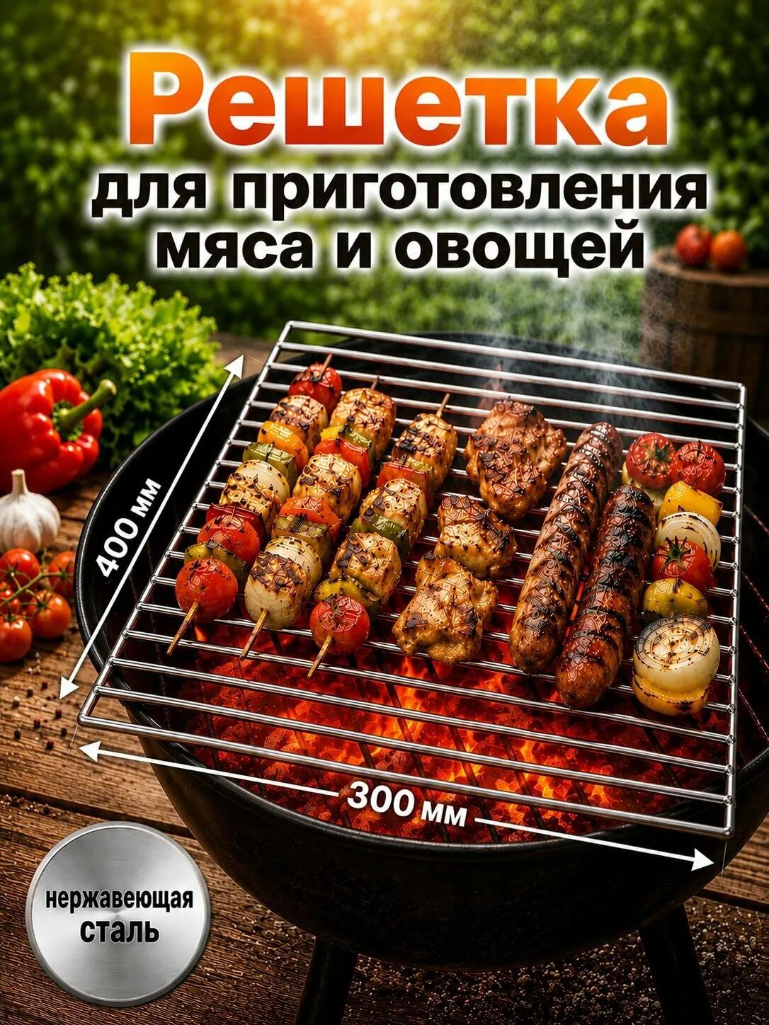 Мангал 30х40