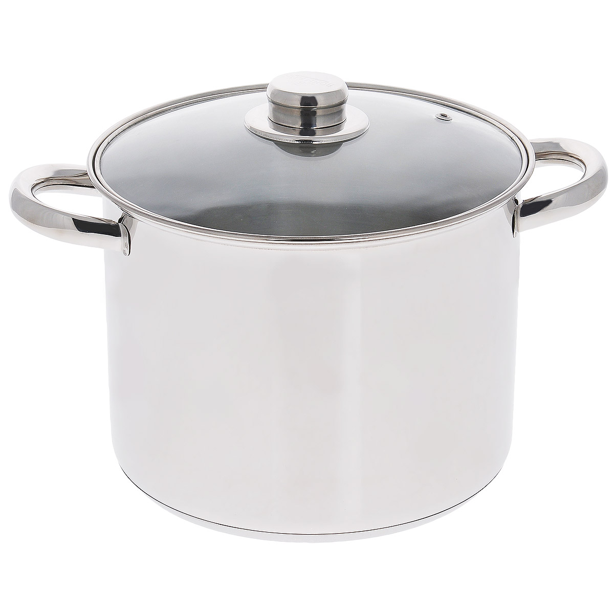 Кастрюля нерж 4,0л, с крыш стекло, KL-4235(1х6) Kelli
