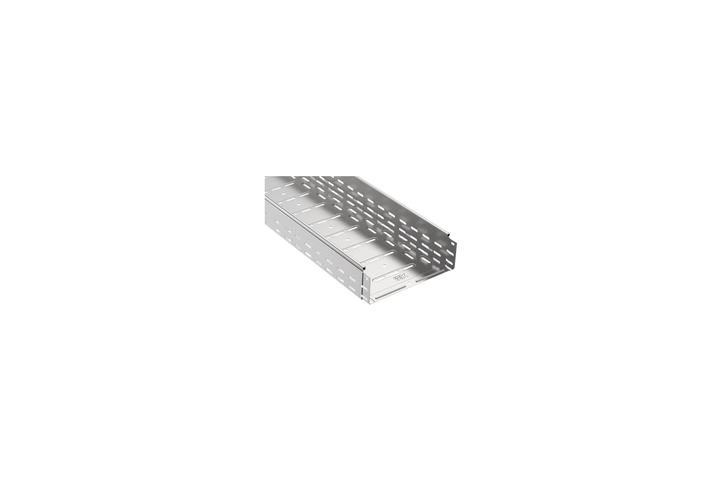 Лоток листовой перфорированный 300х100 L3000 сталь 1мм IEK CLP10-100-300-3