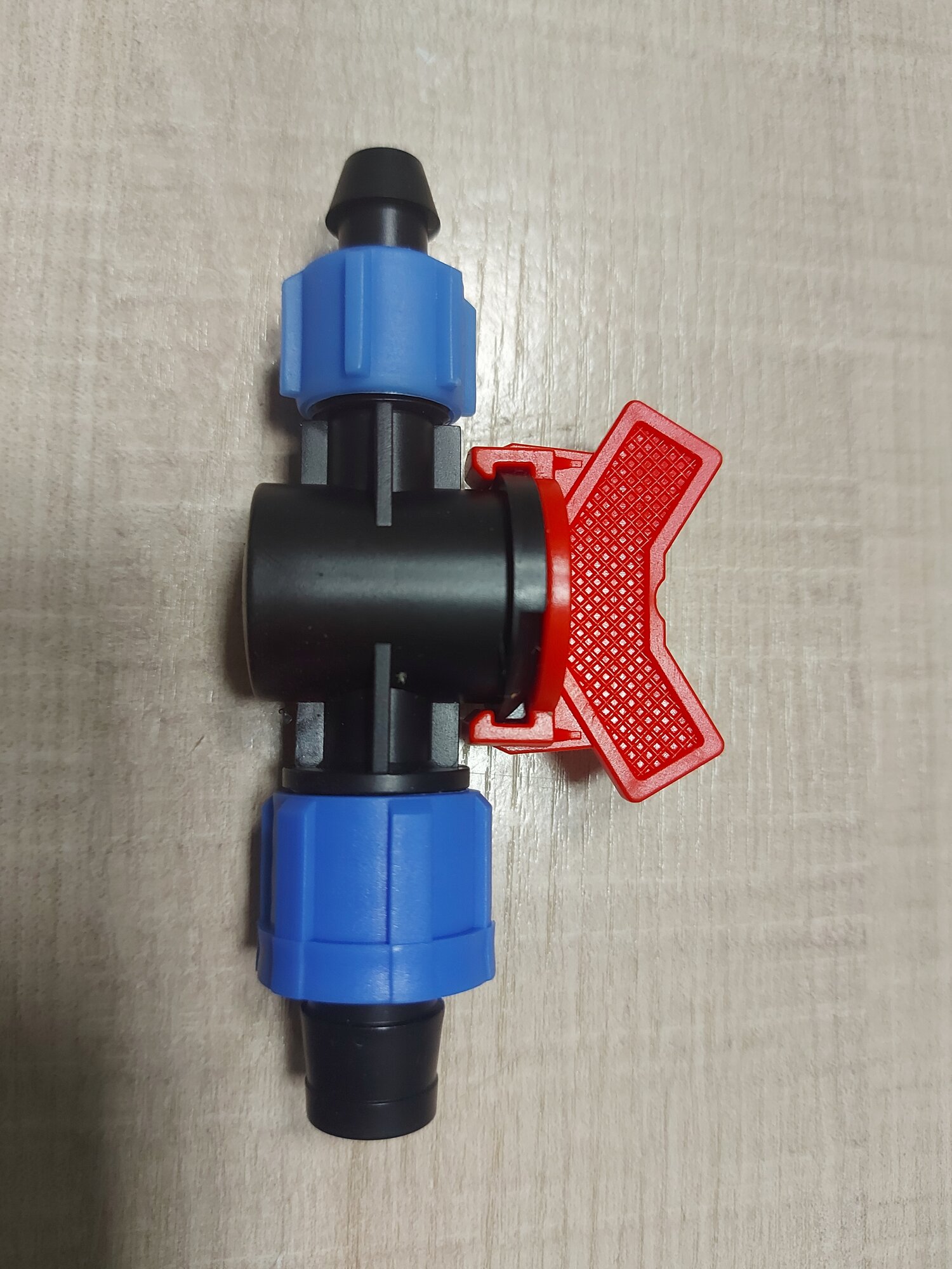 AD 6505 Кран стартовый с поджимом Dn17 облегченный КЛ
