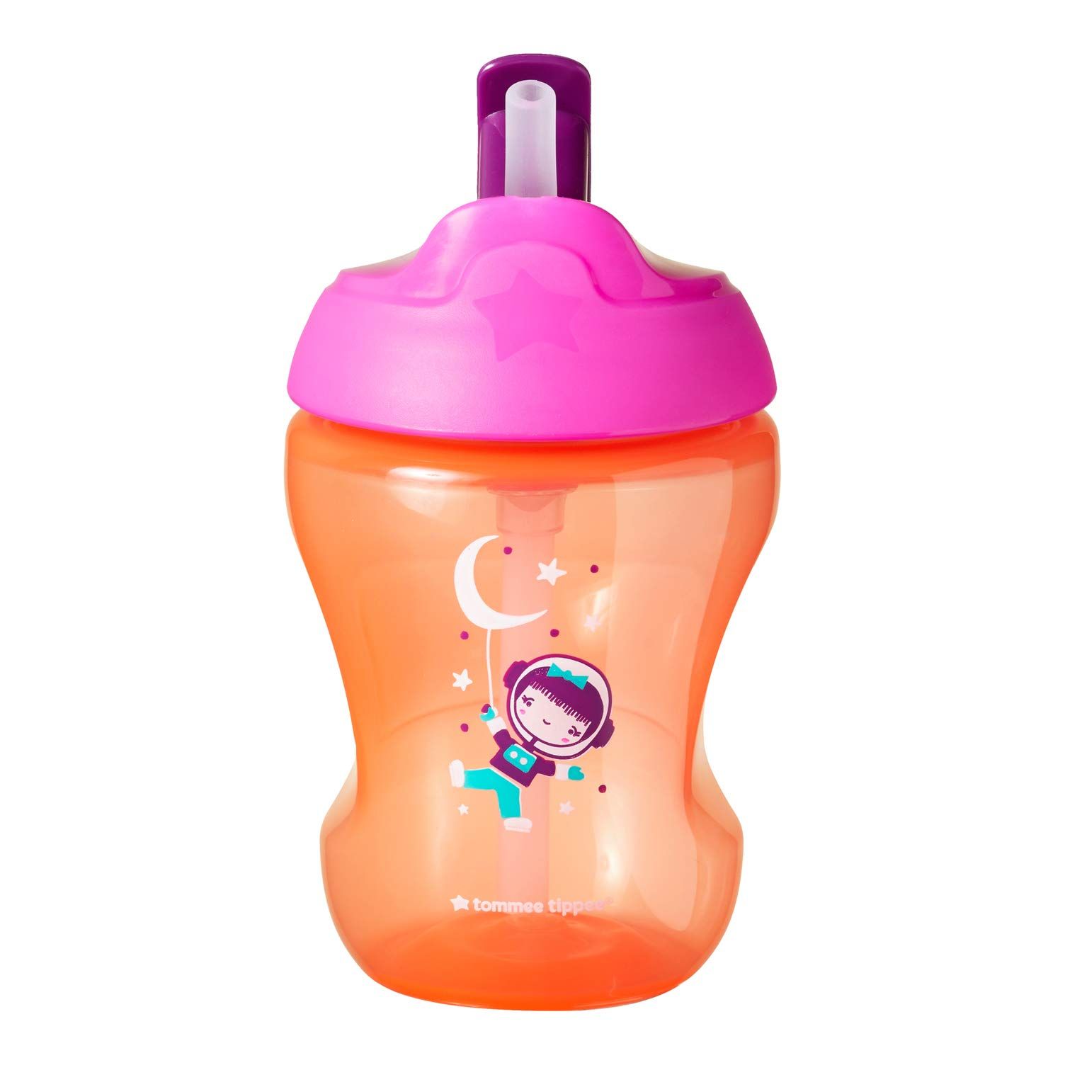 Поильник детский Lalababy Follow Me персиковая карамель