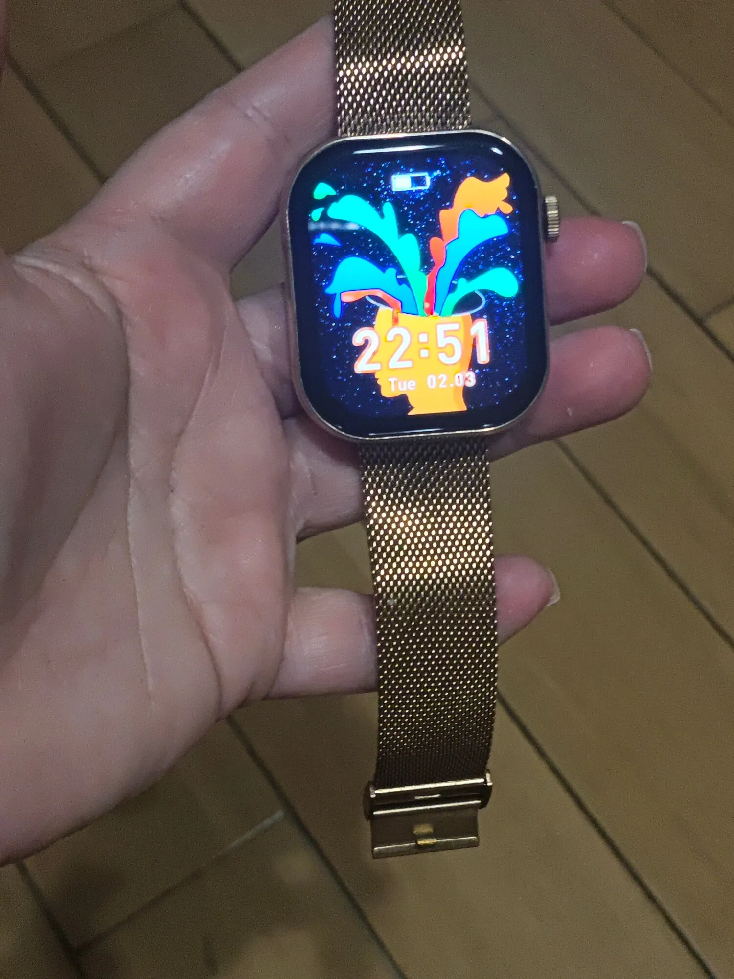 часы Watch YX55 (-гр.связь) в упак 2ремешка (857-11)