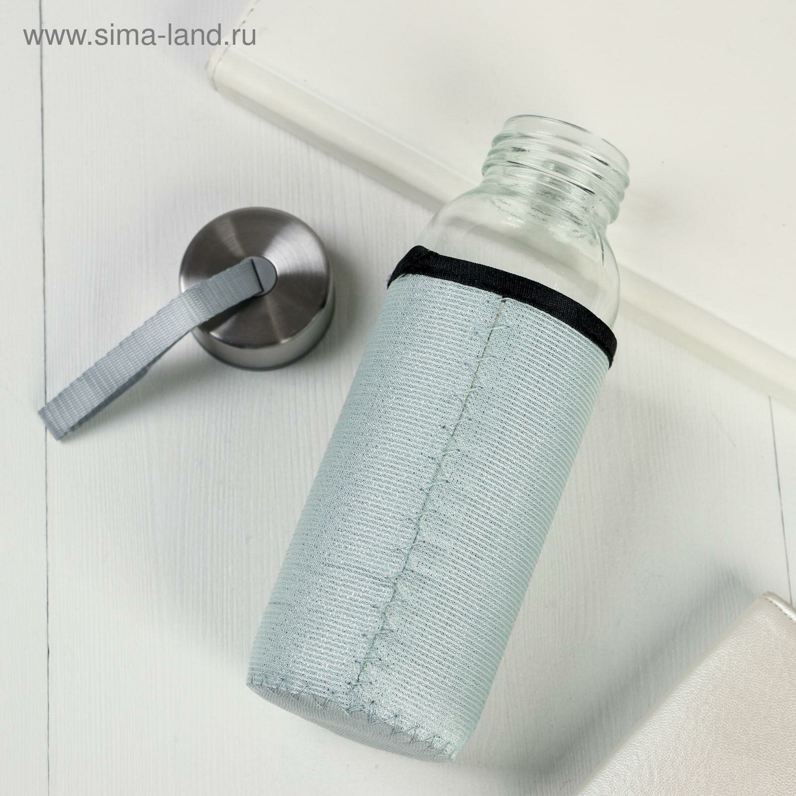Бутылка для воды в чехле "Mi", 350 мл 5161311