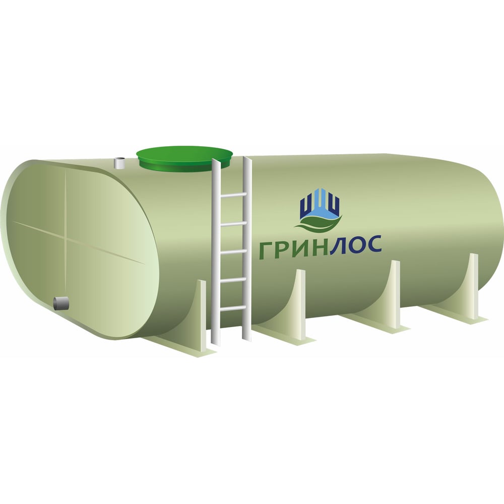 ЕМКОСТЬ ГОРИЗОНТАЛЬНАЯ ОВАЛЬНАЯ G-1000