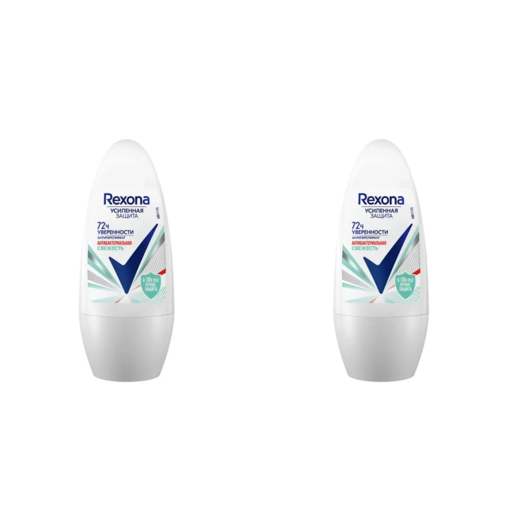 Дезодорант ЖЕНСКИЙ "Rexona" РОЛИК (50 мл) Антибактериальная Свежесть (6 шт/ящ)