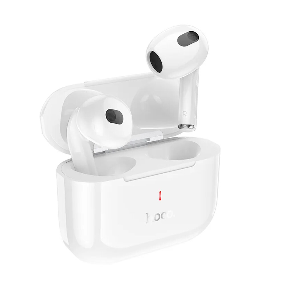 Наушники bluetooth HOCO EW73 Randy true wireless BT headset with touch screen (белый)