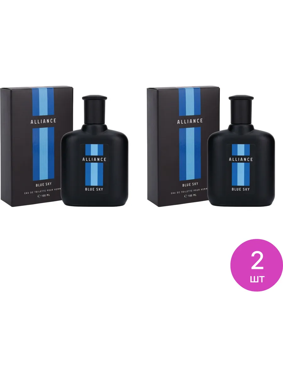Туалетная вода МУЖСКАЯ alliance BLUE SKY edt100ml (версия BlueSeduction)