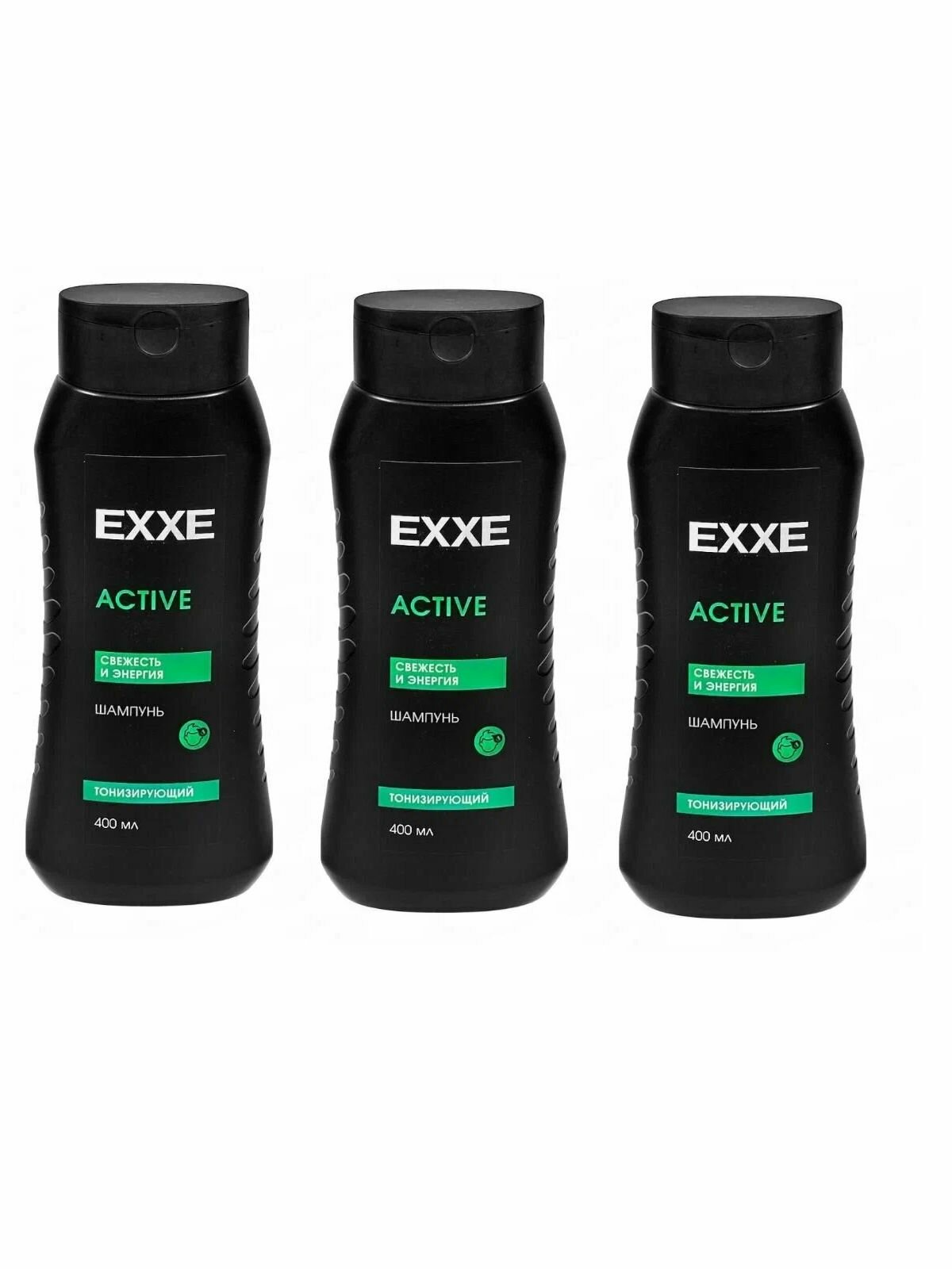 Шампунь для волос МУЖСКОЙ "EXXE MEN" (400 мл) Active / Укрепляющий (от 2-х шт/12 шт/ящ)