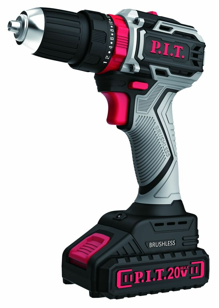 Дрель аккумуляторная бесщеточная PSR18-D4 (20В, 2 Li акк 1,5 Ач, 40Нм, ударн, фикс. шпинделя, кейс),