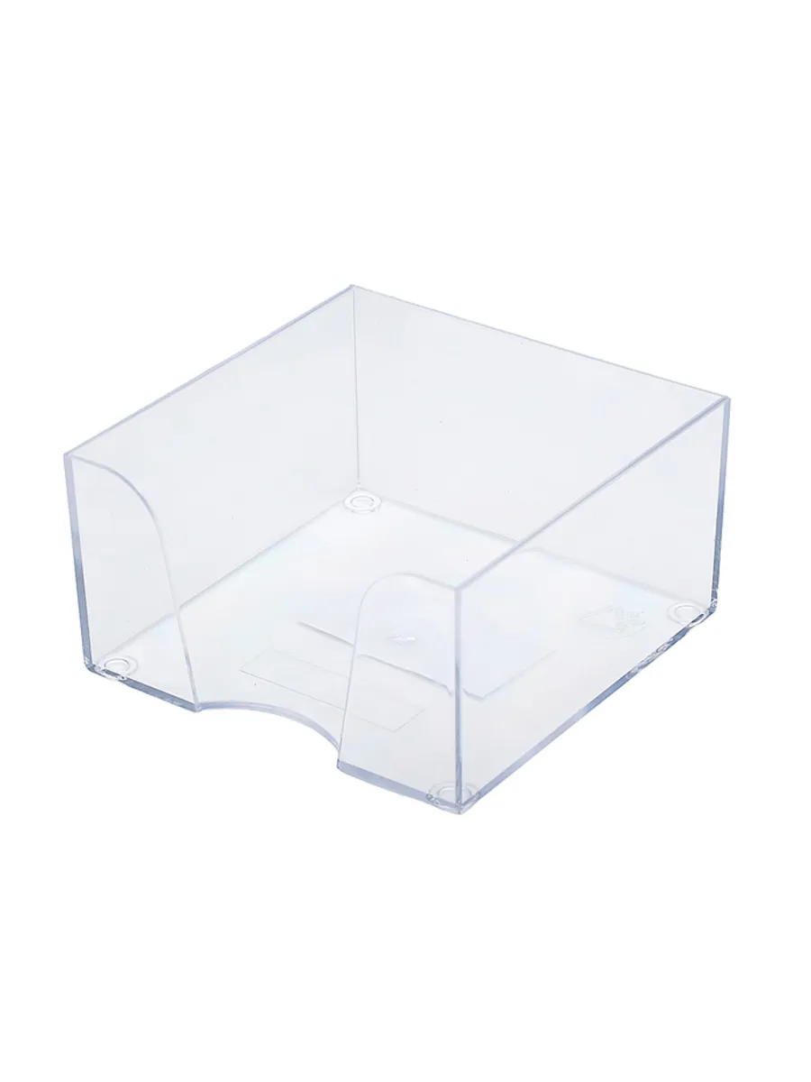 Пластиковый бокс для бумажного блока "Attomex", 9x9х5 см, прозрачная, 4105401