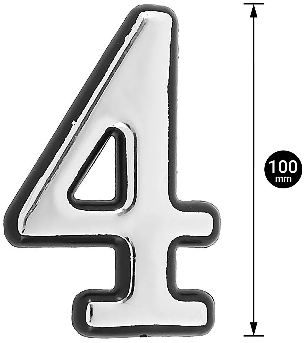 Номерок большой Nº4