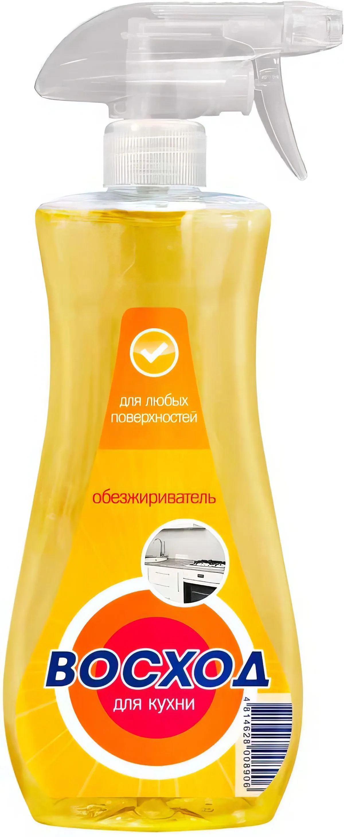 Обезжириватель для кухни "Восход" КУРОК (400 мл) для любых поверхностей (10 шт/ящ)