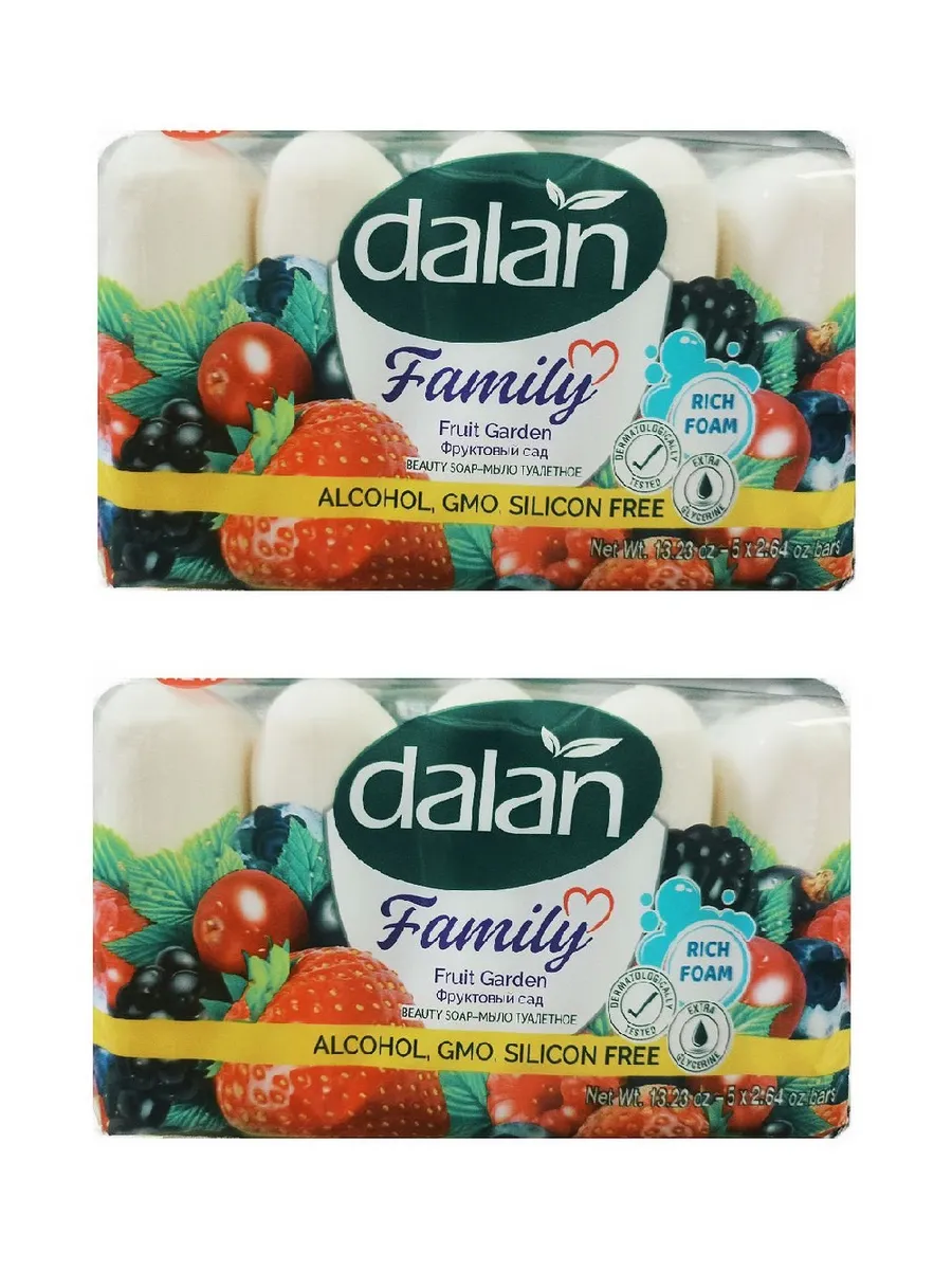 Мыло Далан/DALAN ФЭМИЛИ 5х75 гр (24)