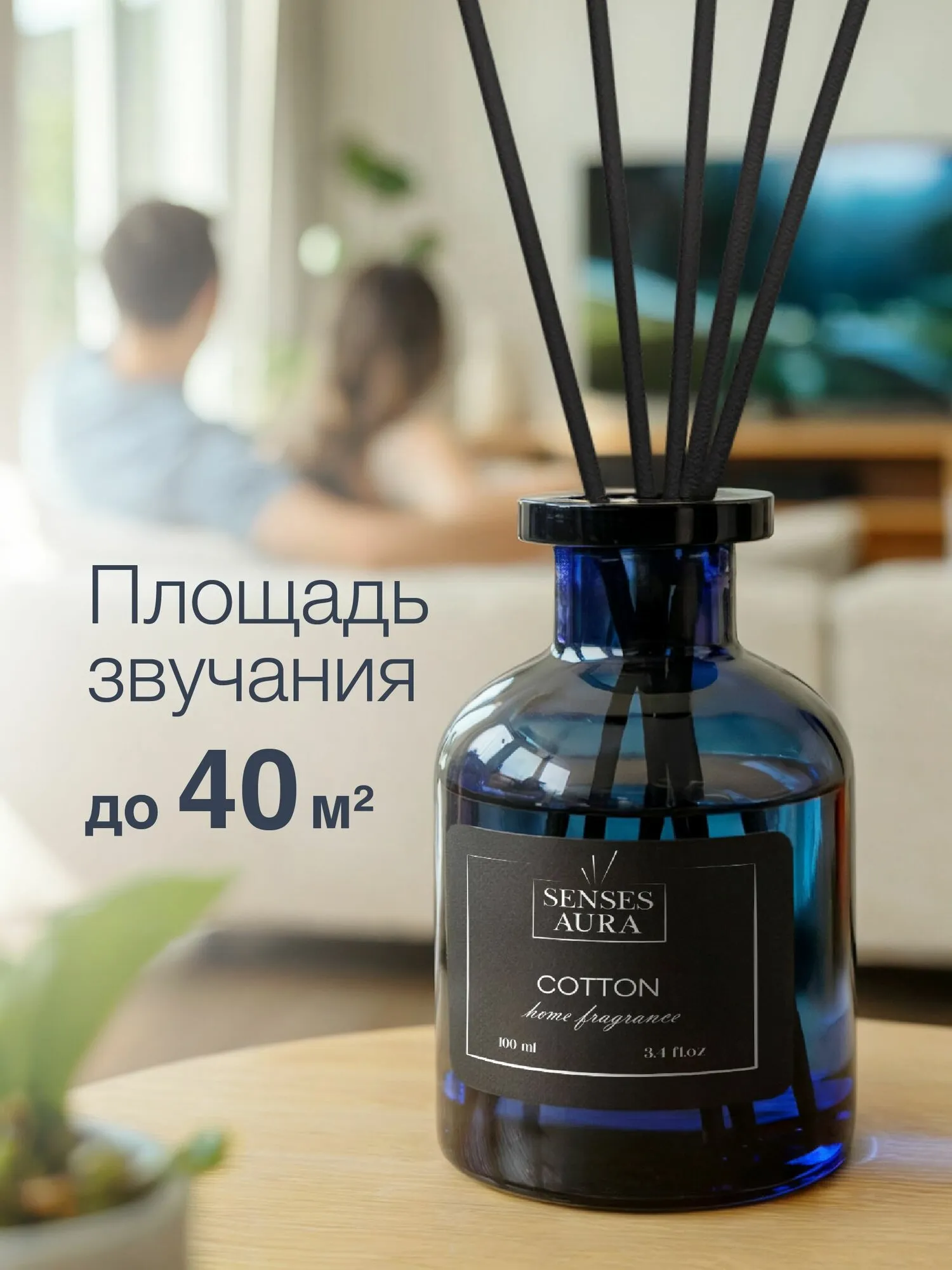 132721 Ароматический диффузор 100мл в асс
