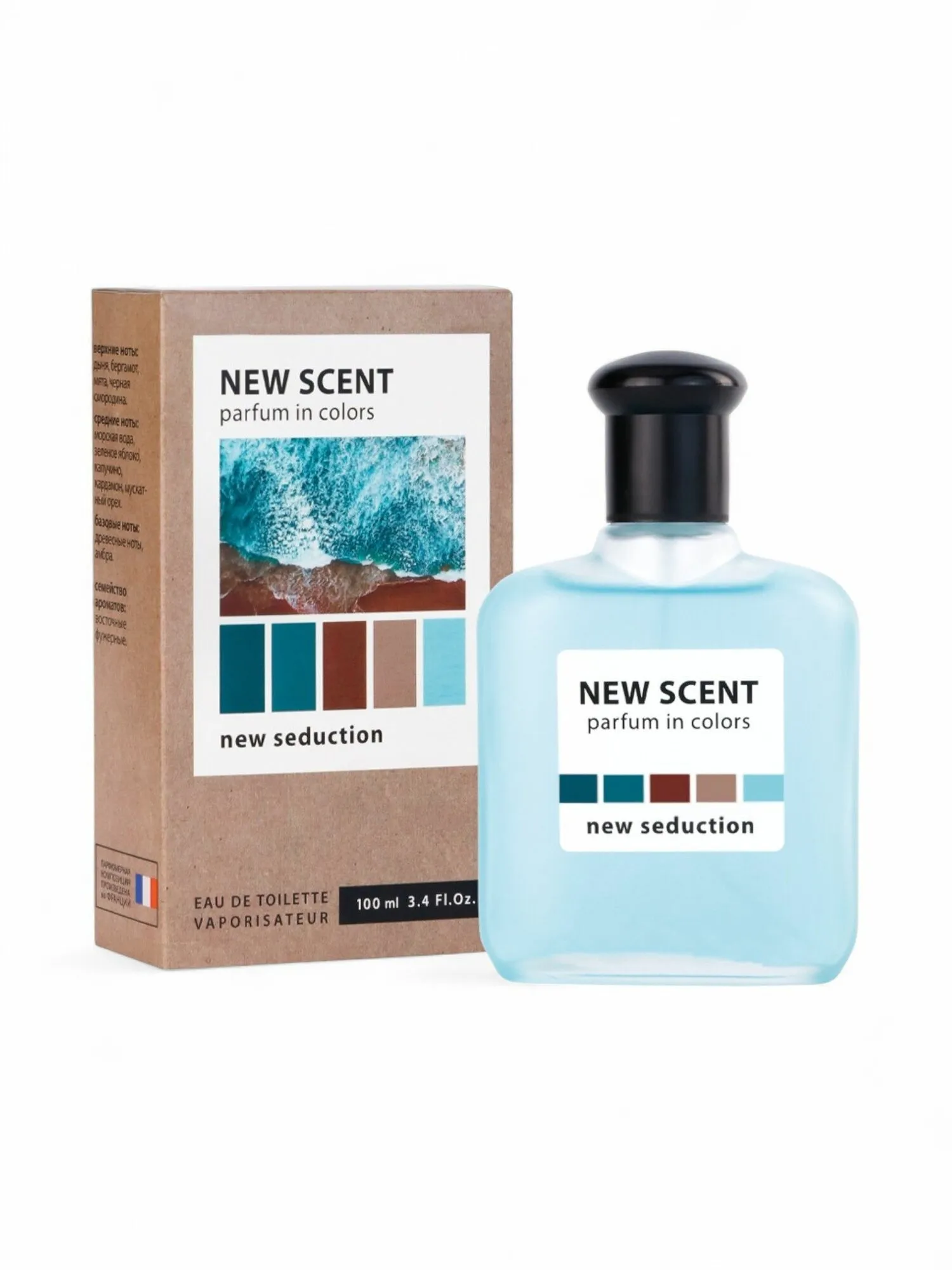 Туалетная вода мужская New Scent New Seduction, 100 мл 10953197