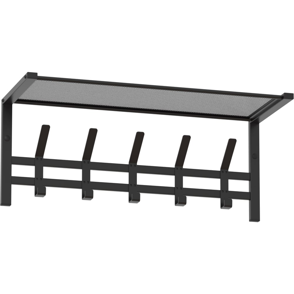 Вешалка с полкой "Торонто 21"hanger with shelf"бел.